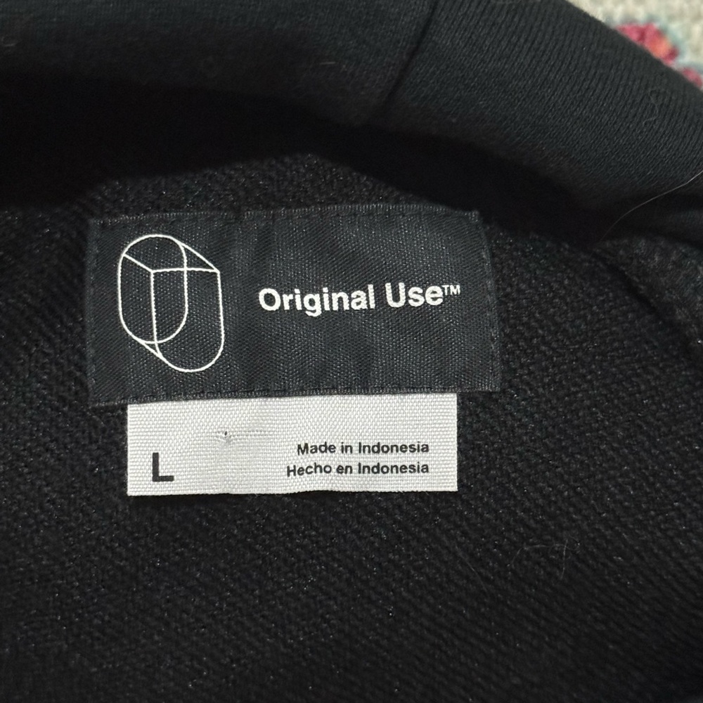 Original Use Black Hoodie - Picture 8 of 8
